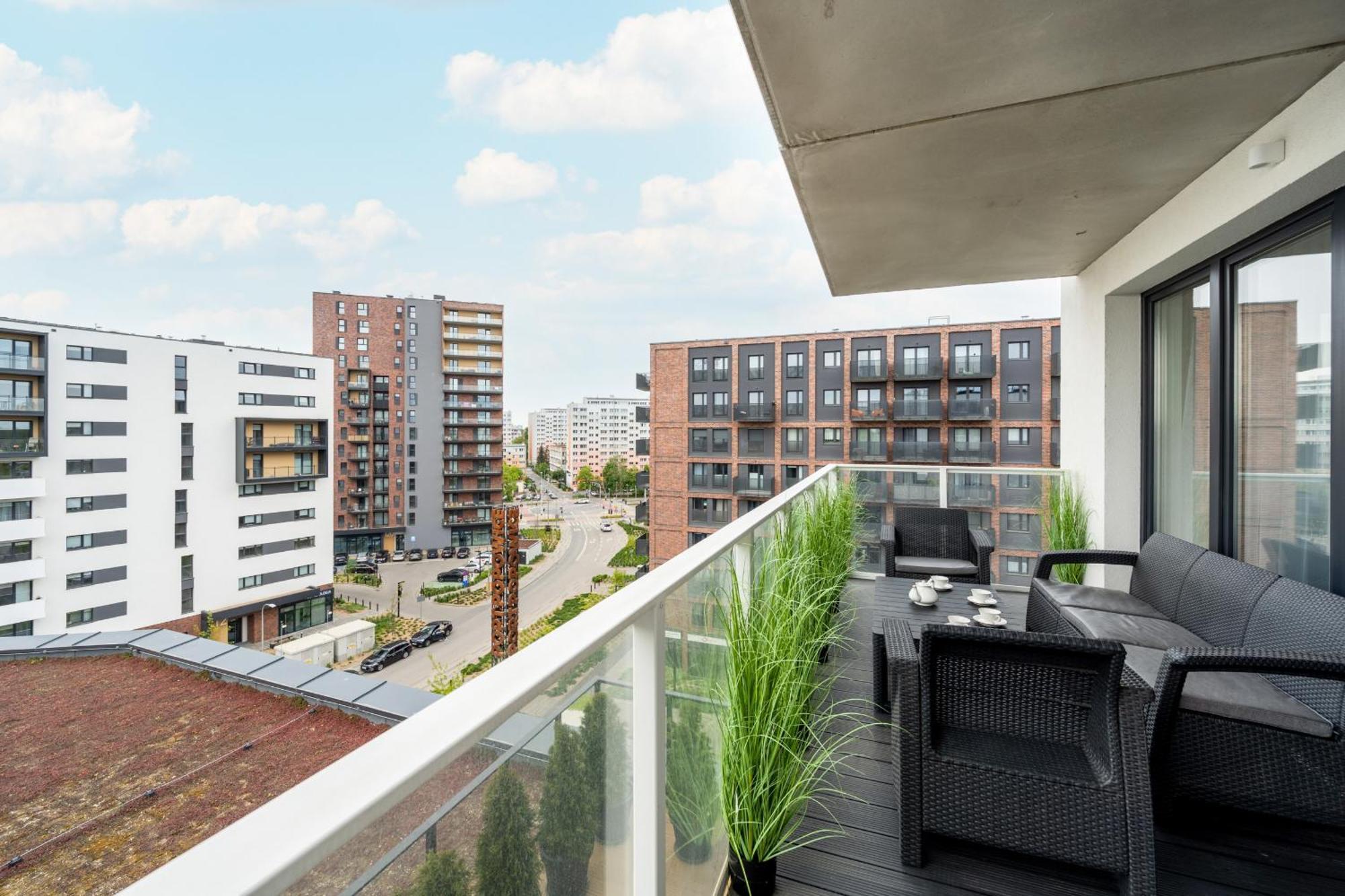 Luksusowy Apartament Z 3 Sypialniami, Klimatyzacja, Parkingiem I Biurkiem We Wroclawiu By Renters Prestige Eksteriør billede